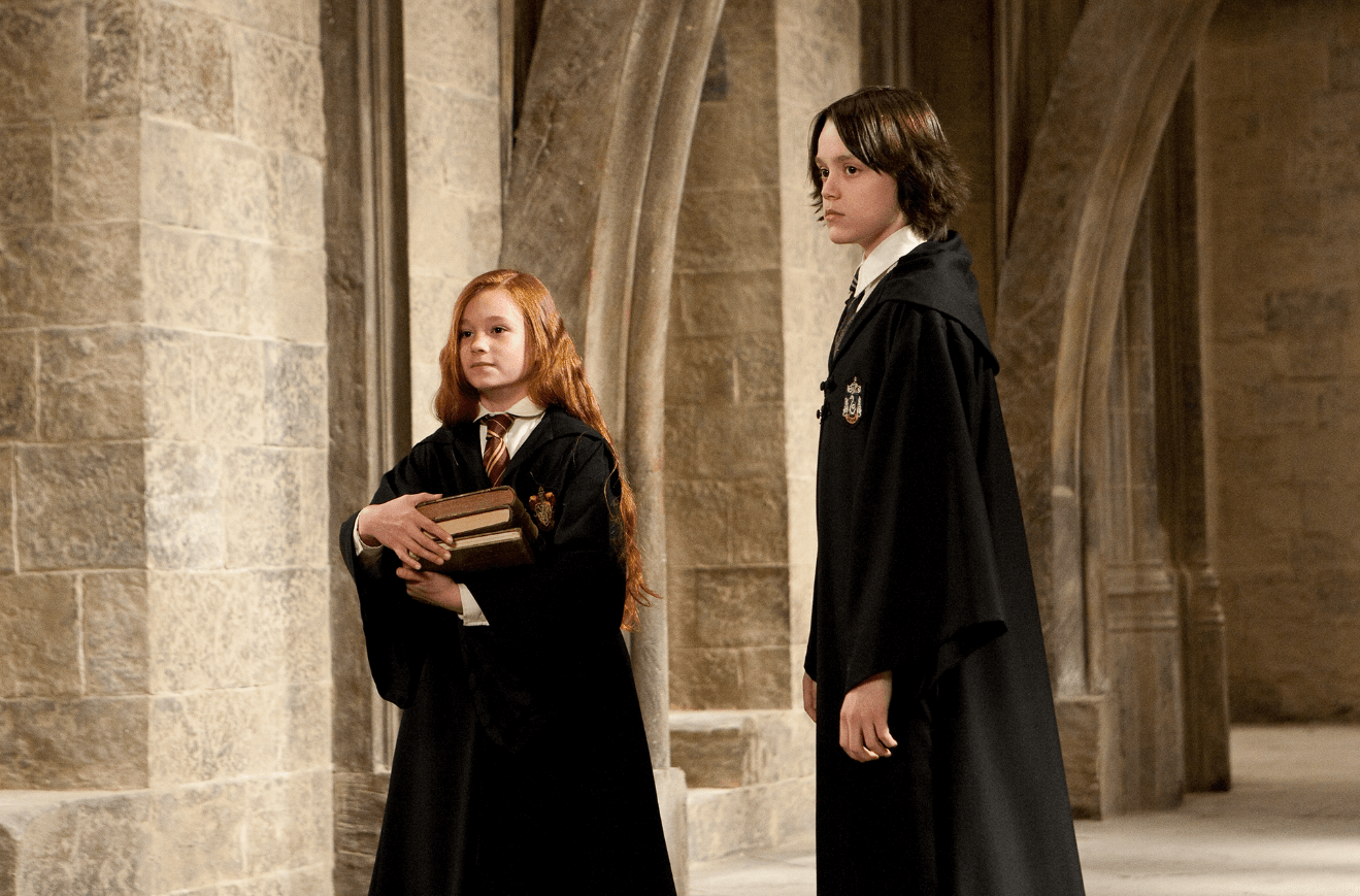 Snape and Lily Evans