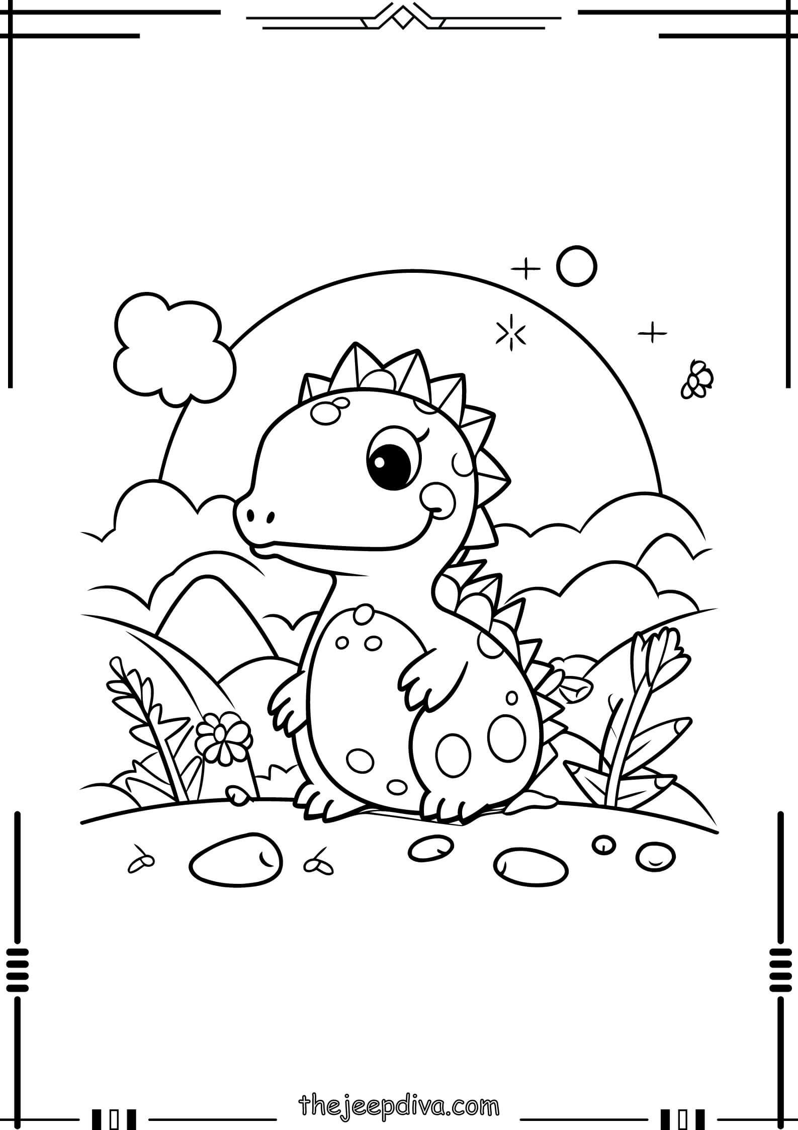 Dinosaur-Colouring-Pages-Easy-20