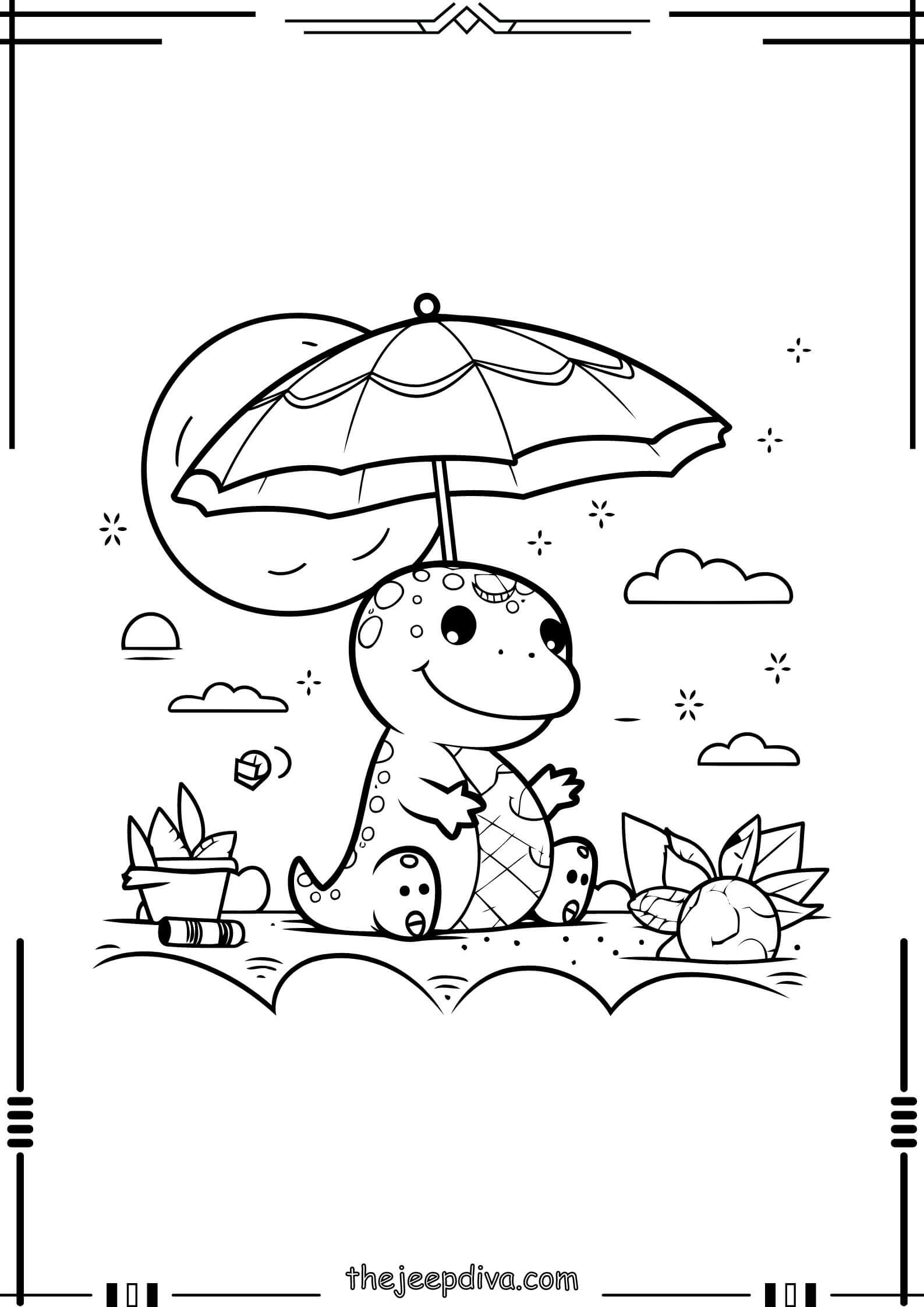 Dinosaur-Colouring-Pages-Easy-21