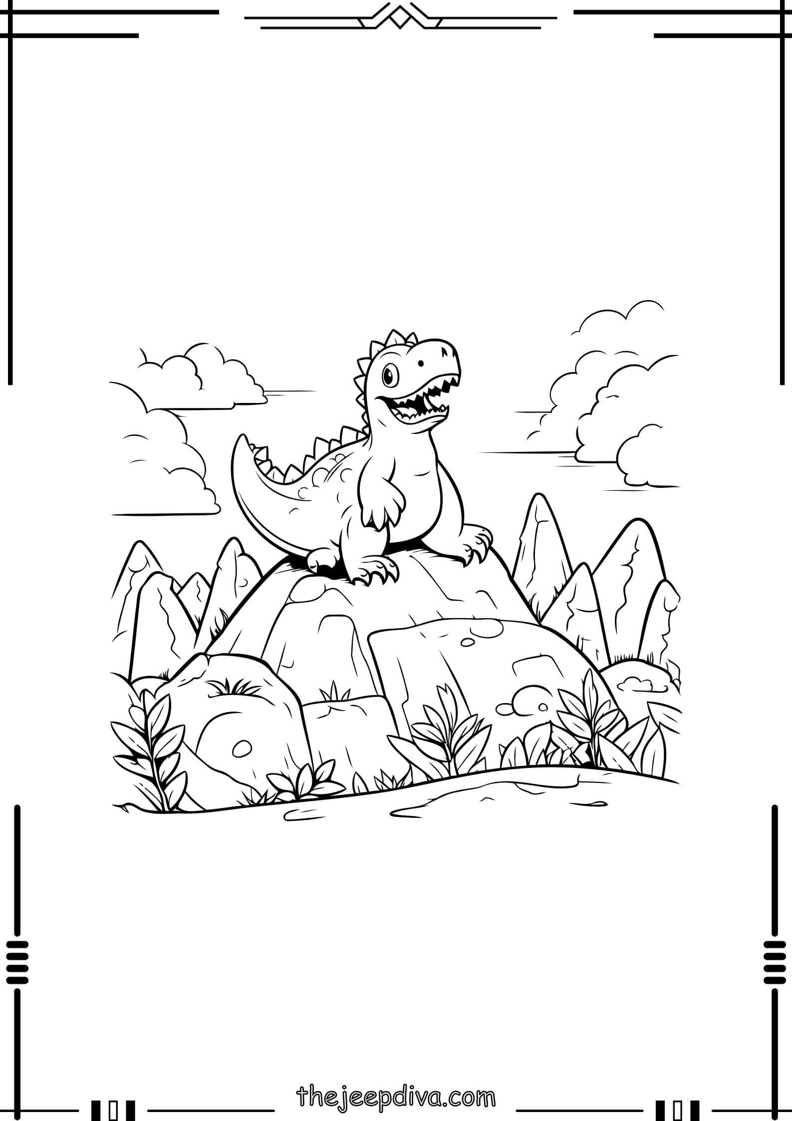 Dinosaur-Colouring-Pages-Easy-23