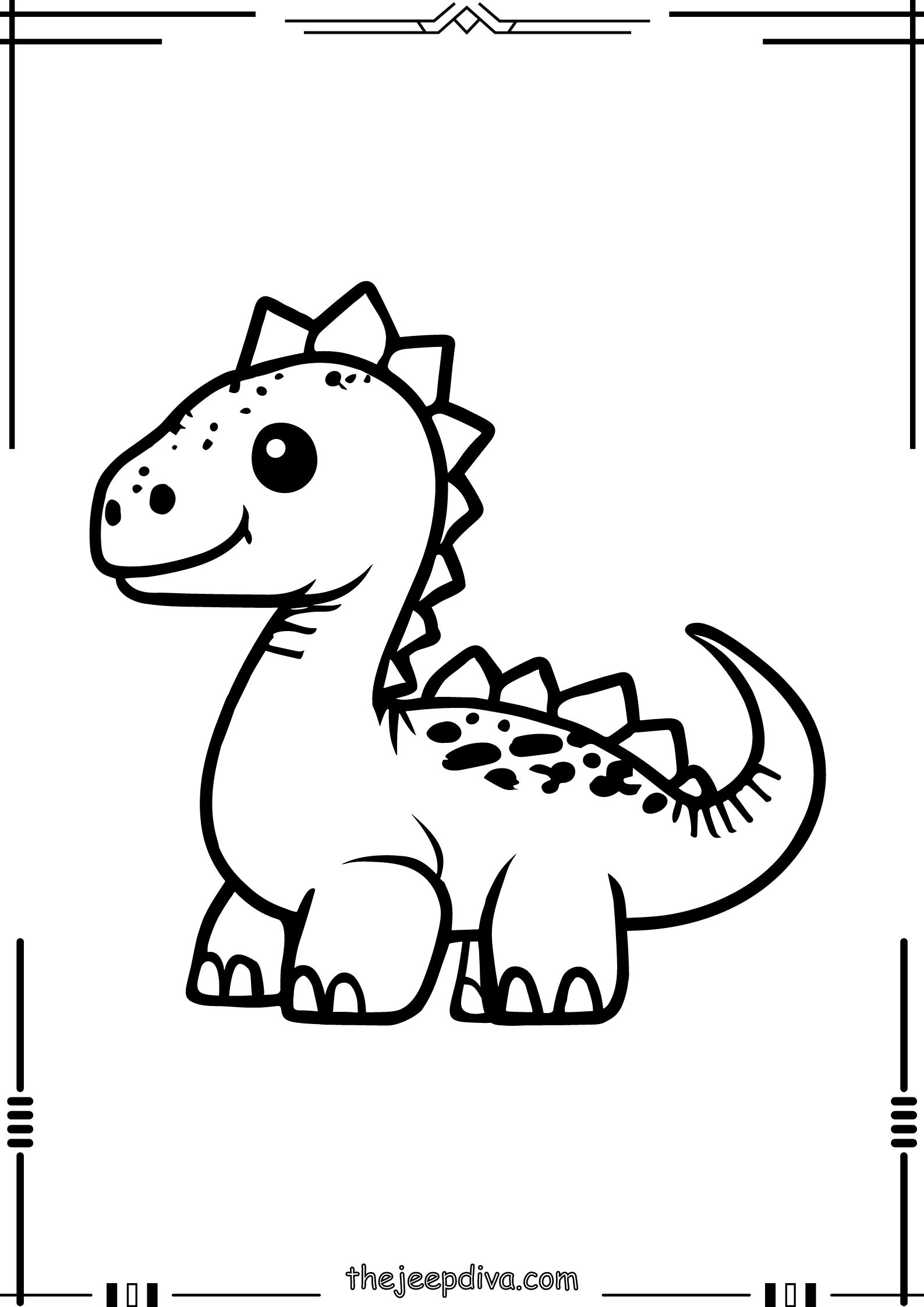 Dinosaur-Colouring-Pages-Easy-3