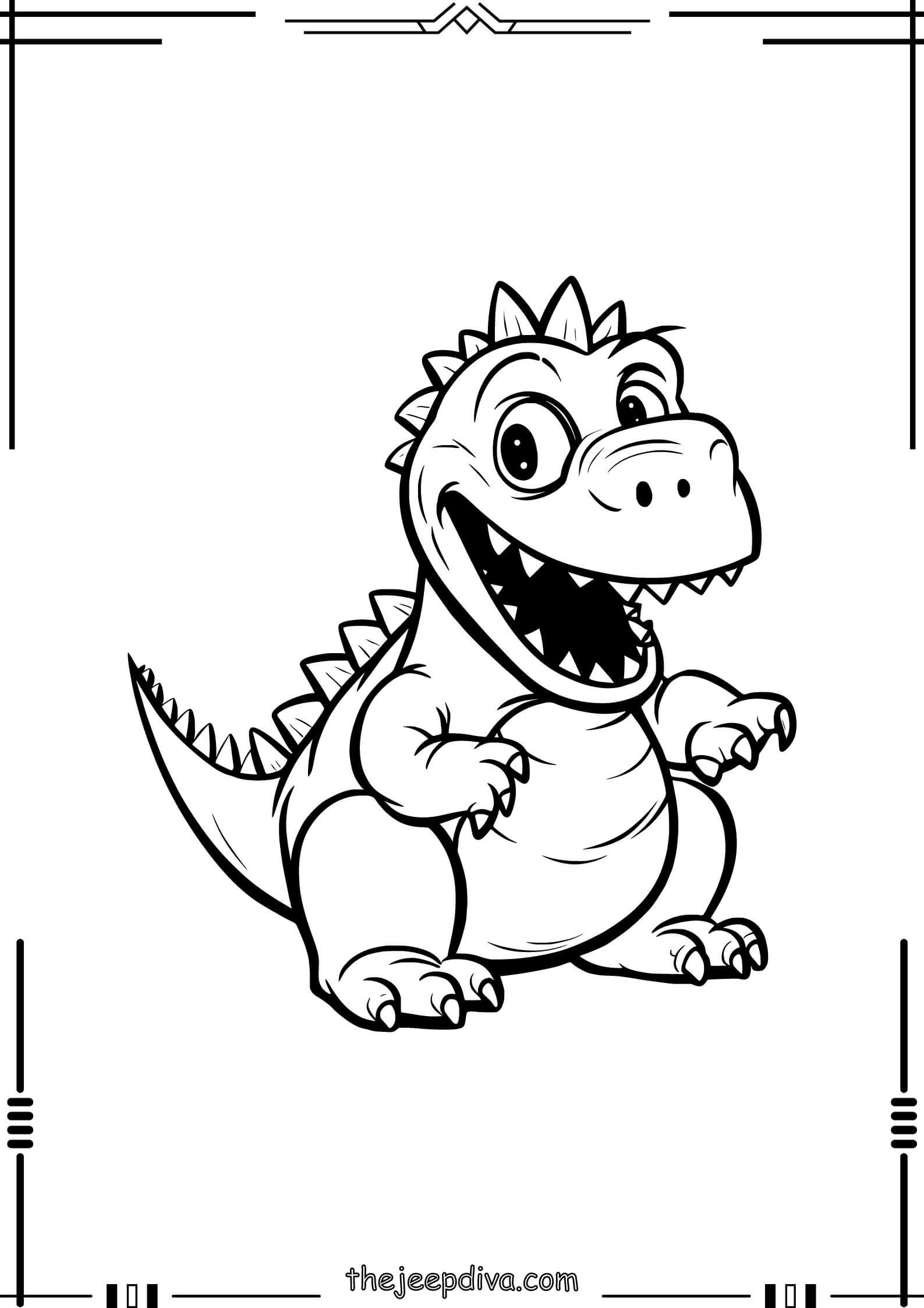 Dinosaur-Colouring-Pages-Easy-7