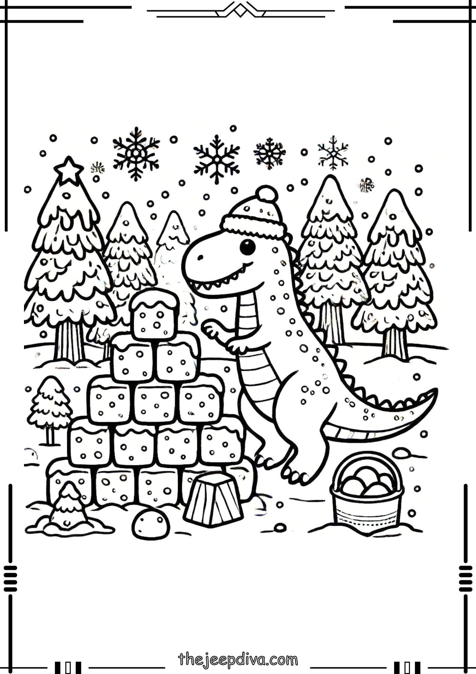 Dinosaur-Colouring-Pages-Hard-12