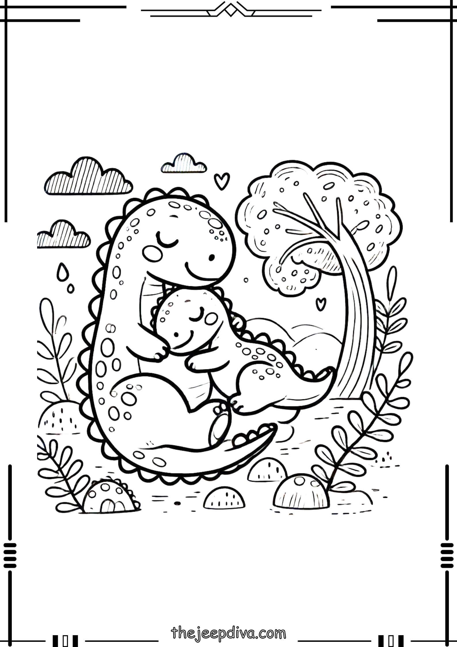 Dinosaur-Colouring-Pages-Hard-2