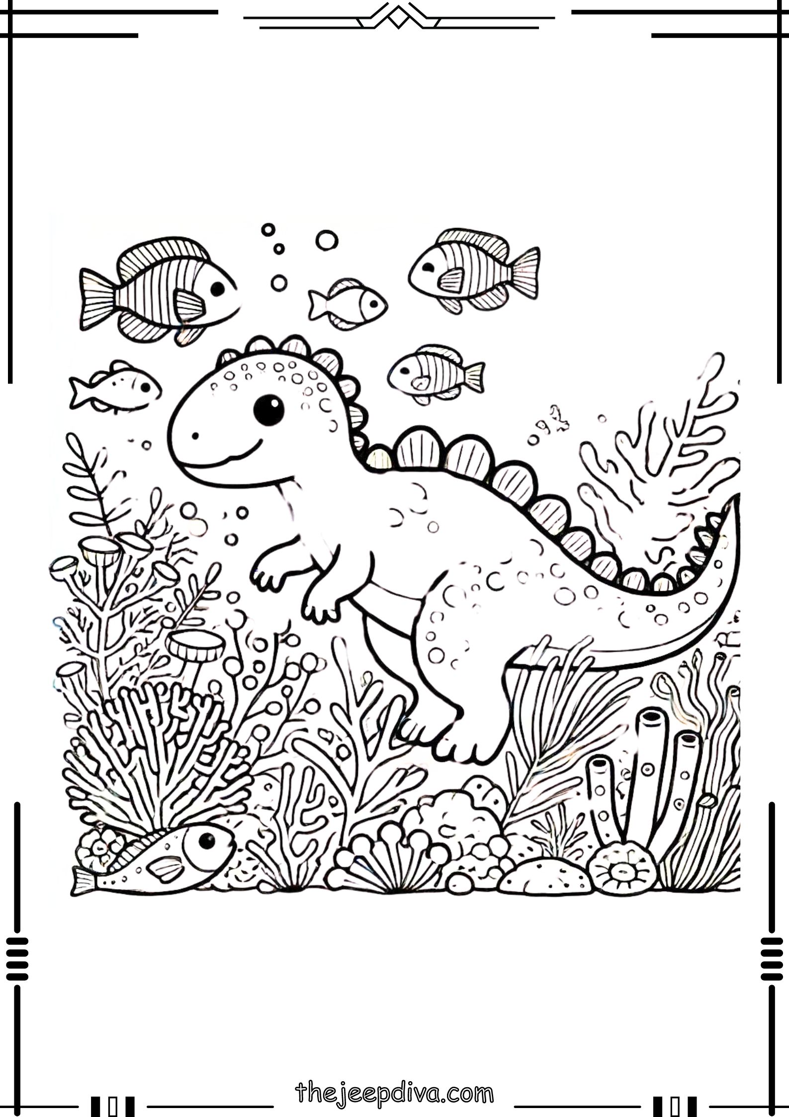 Dinosaur-Colouring-Pages-Hard-9