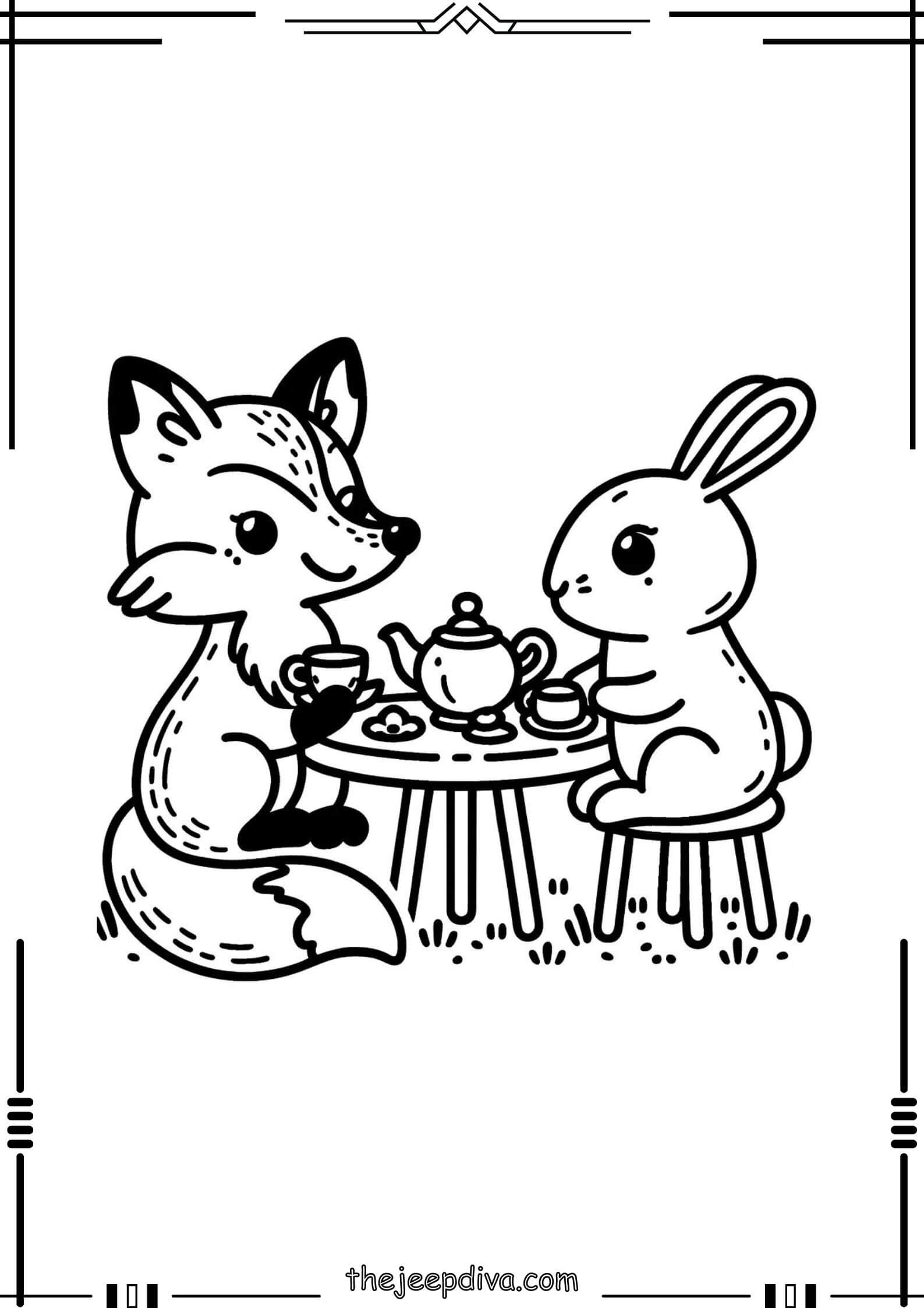 Fox-Colouring-Pages-Easy-22