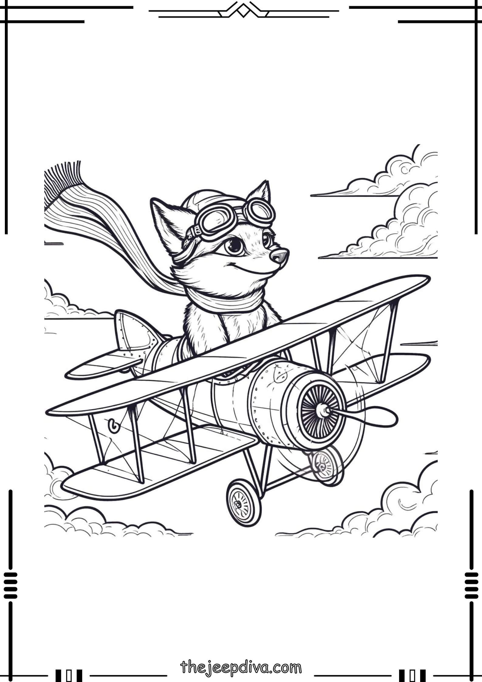 Fox-Colouring-Pages-Medium-24