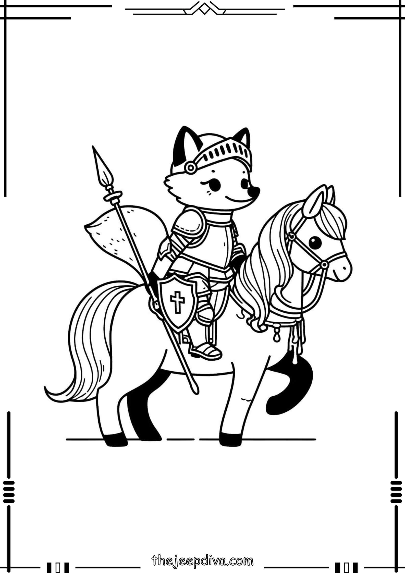 Fox-Colouring-Pages-Medium-8