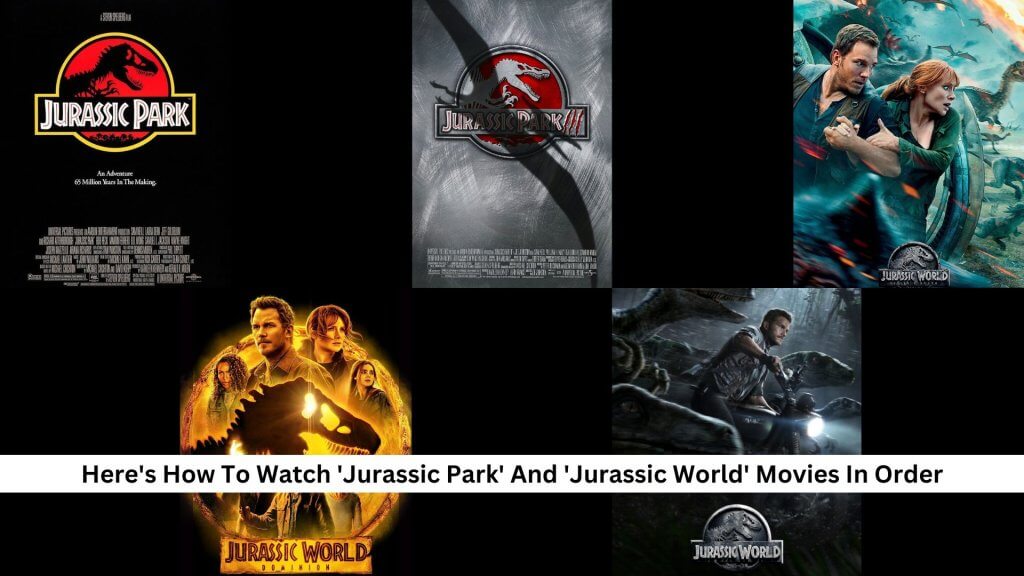 jurassic world new movies in order