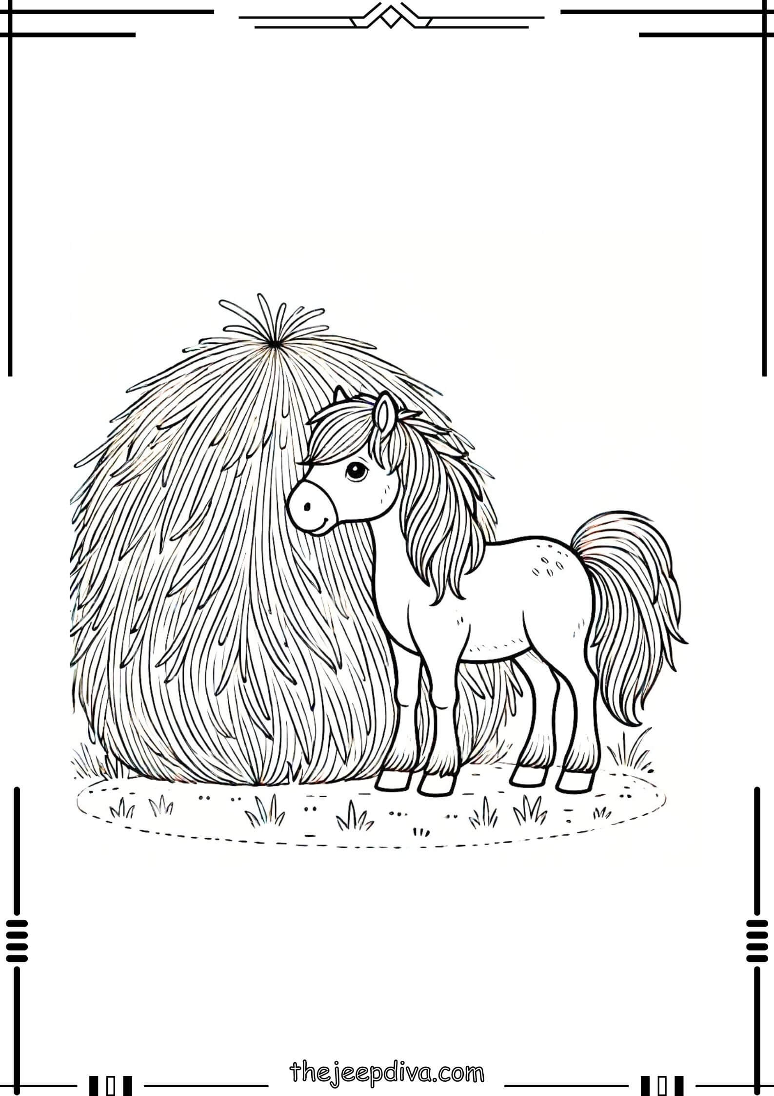 Horse-Colouring-Pages-Medium-20