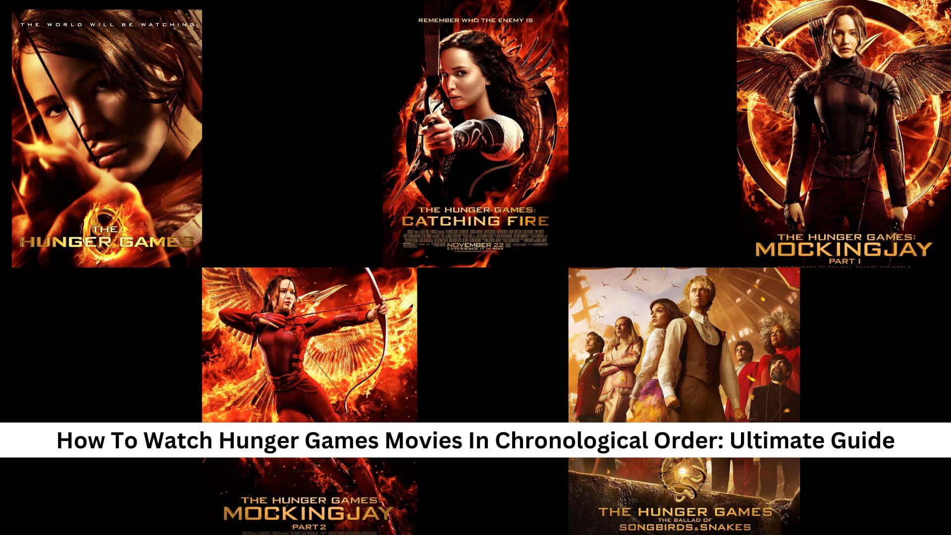How To Watch Hunger Games Movies In Chronological Order: Ultimate Guide