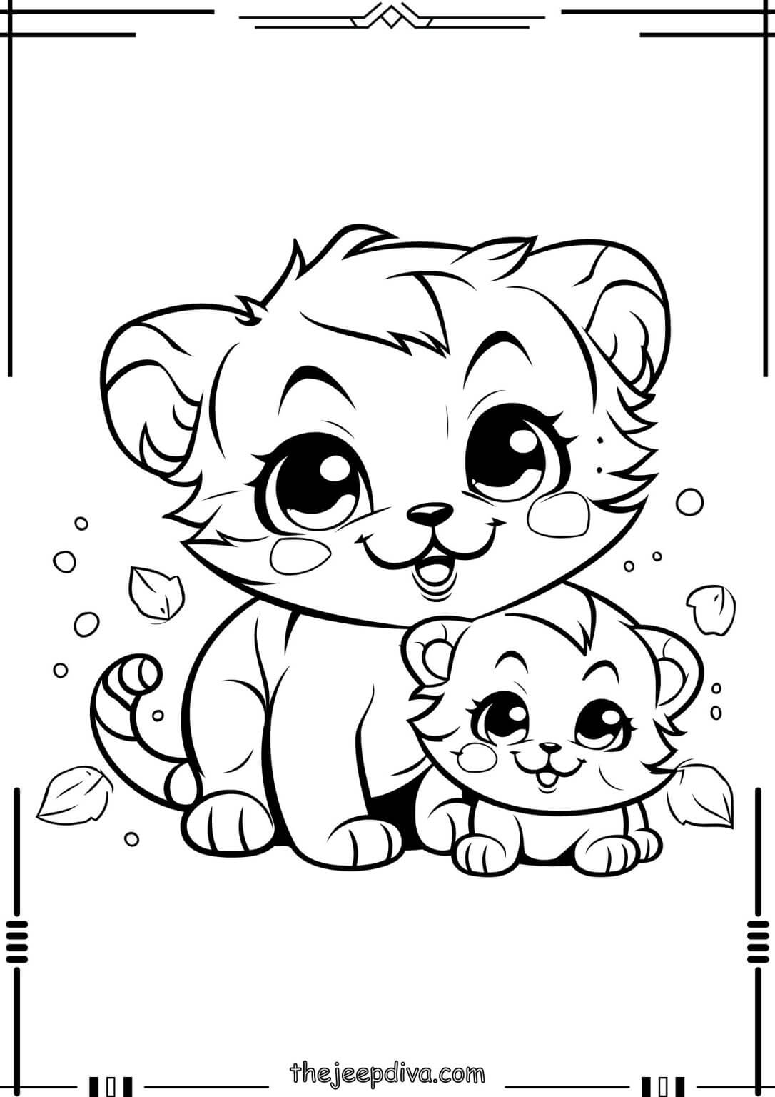 72 Cat Coloring Pages Collection Free PDF Printables