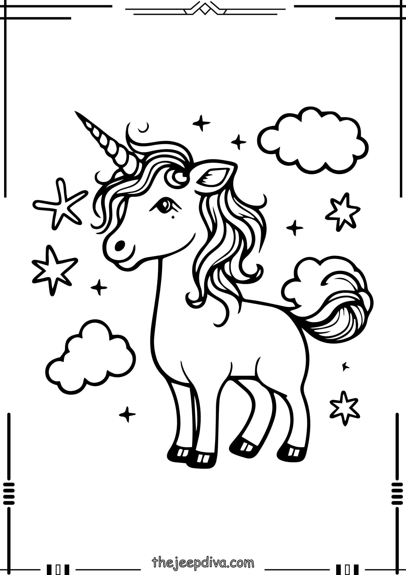 unicorn-coloring-page-easy-15