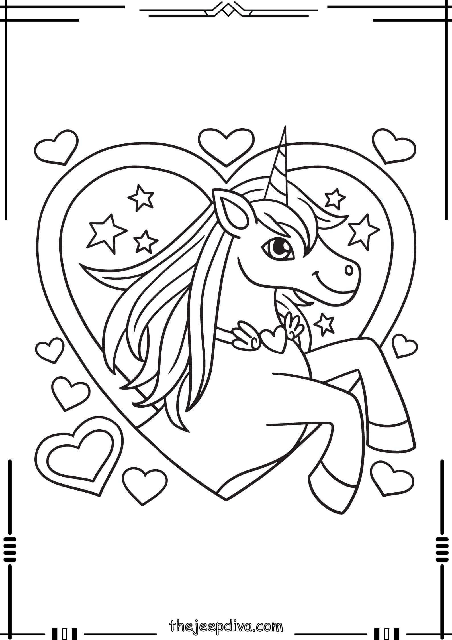 unicorn-coloring-page-easy-19