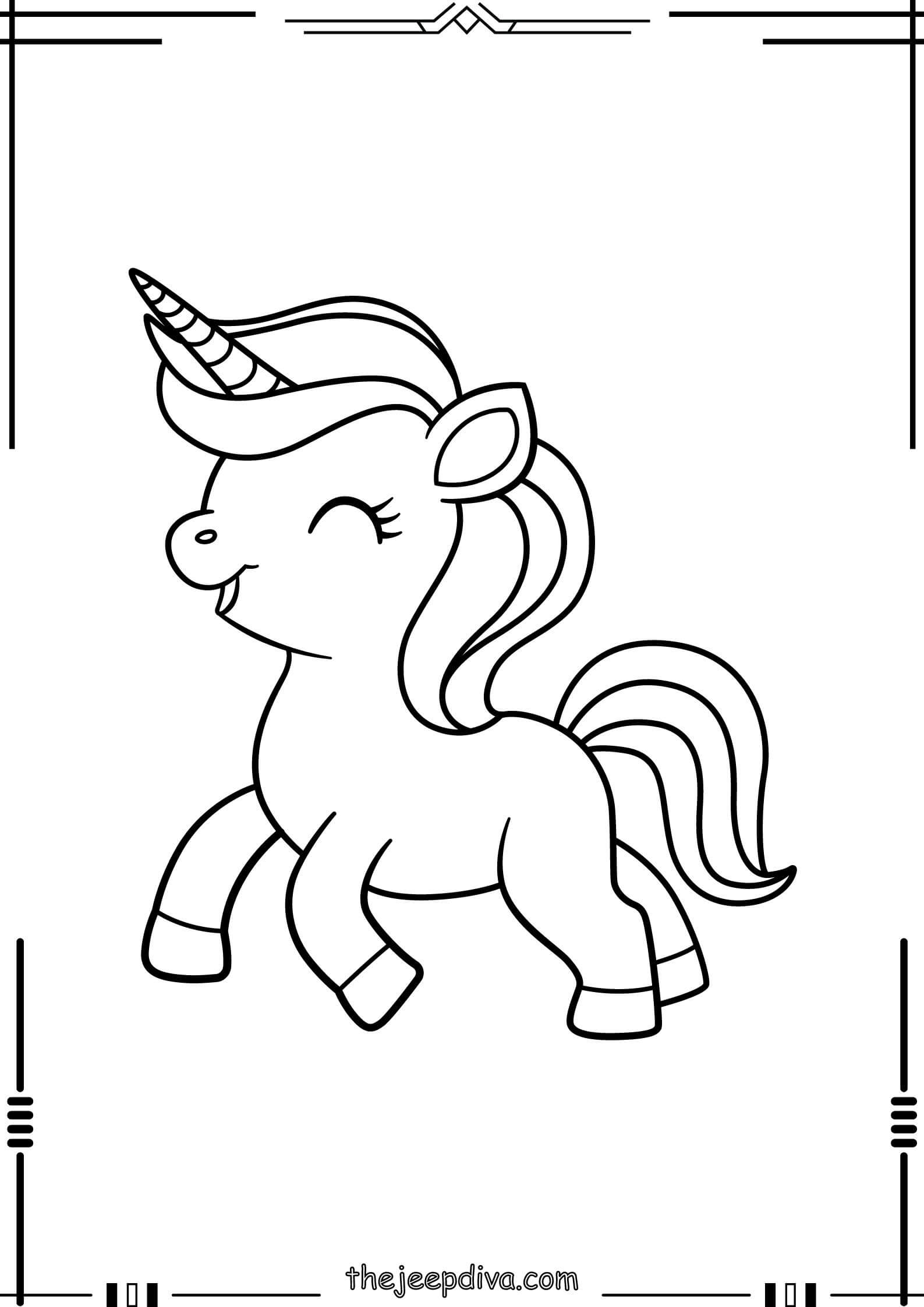 unicorn-coloring-page-easy-3