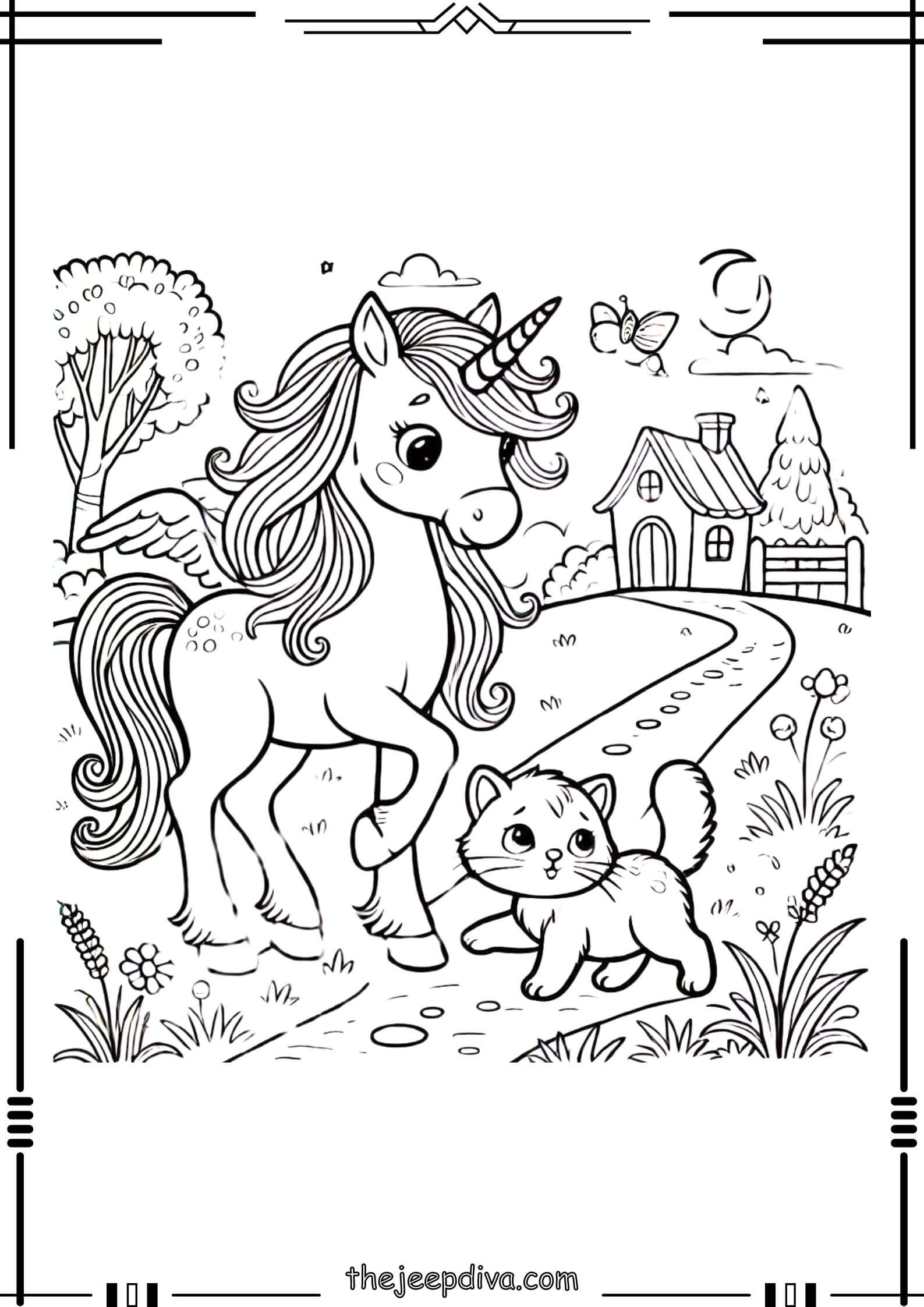 unicorn-coloring-page-hard-20
