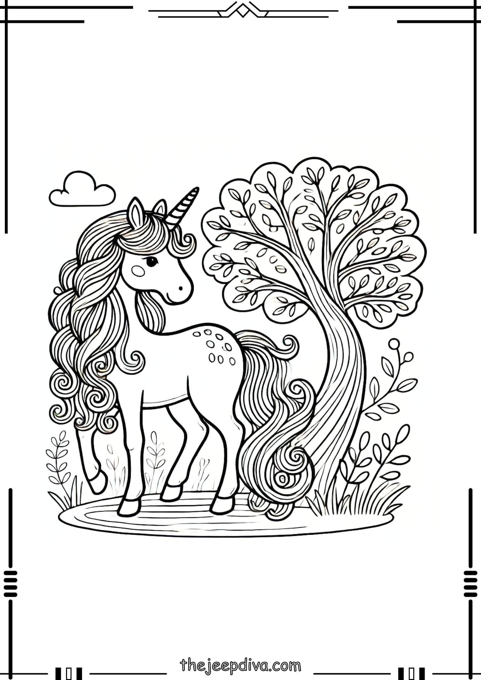 unicorn-coloring-page-medium-3