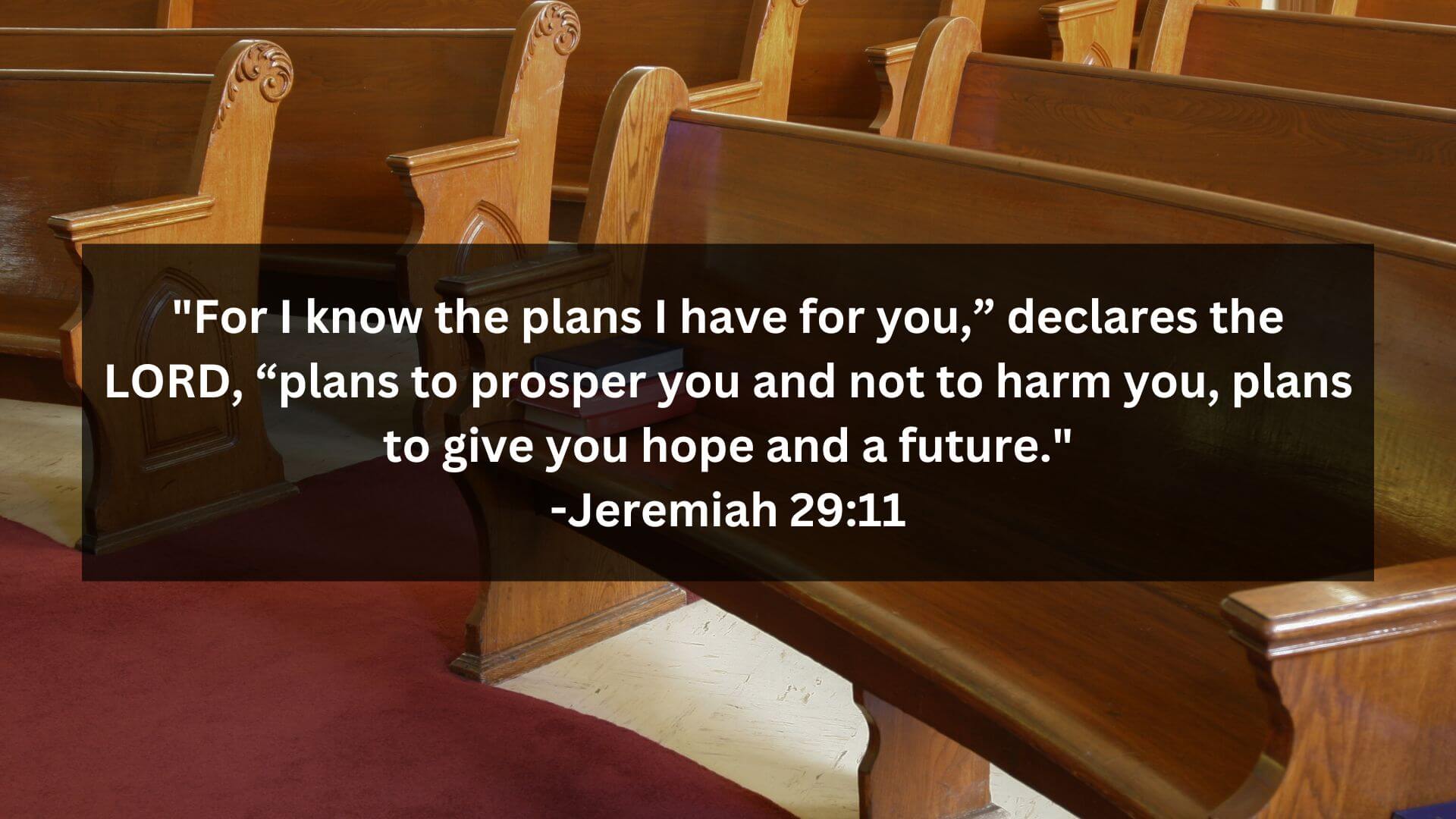 Bible Verses -Jeremiah 2911