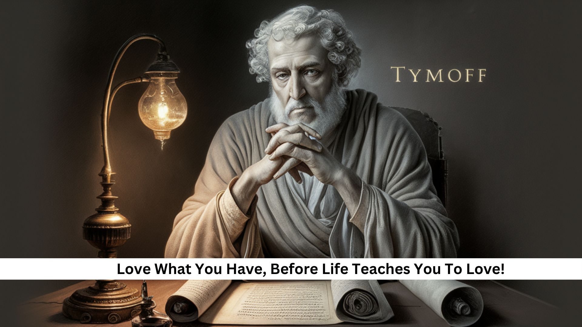 Love What You Have, Before Life Teaches You To Love!