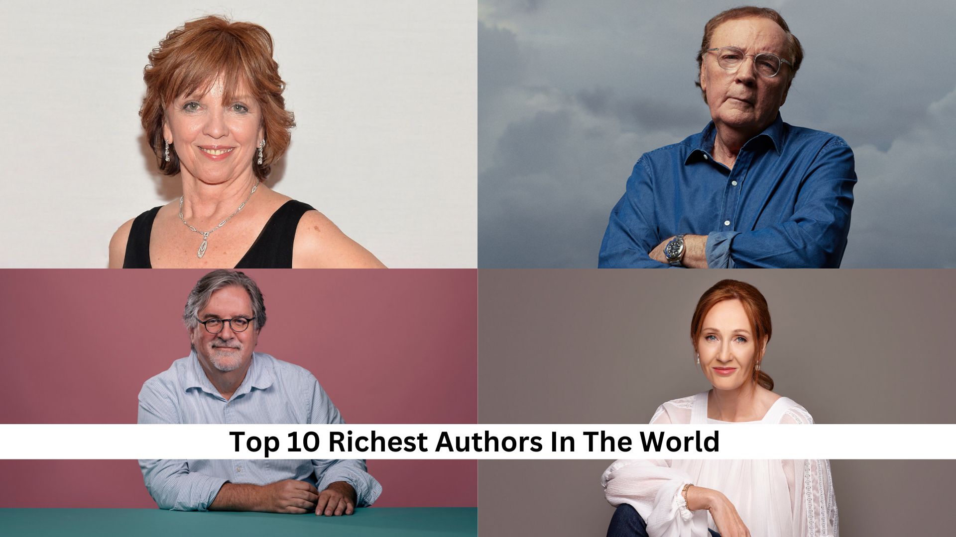 Top 10 Richest Authors In The World