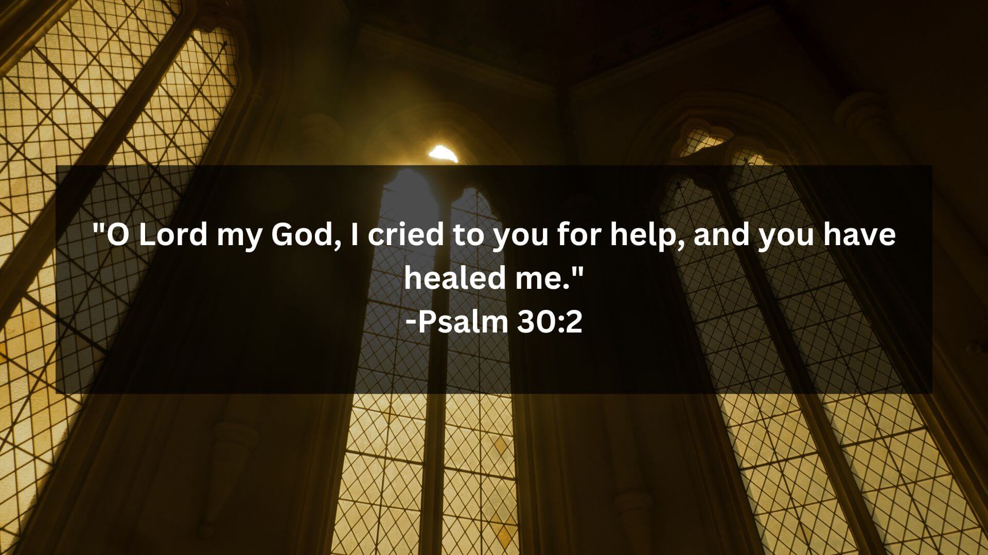 Bible Verses -Psalm 302