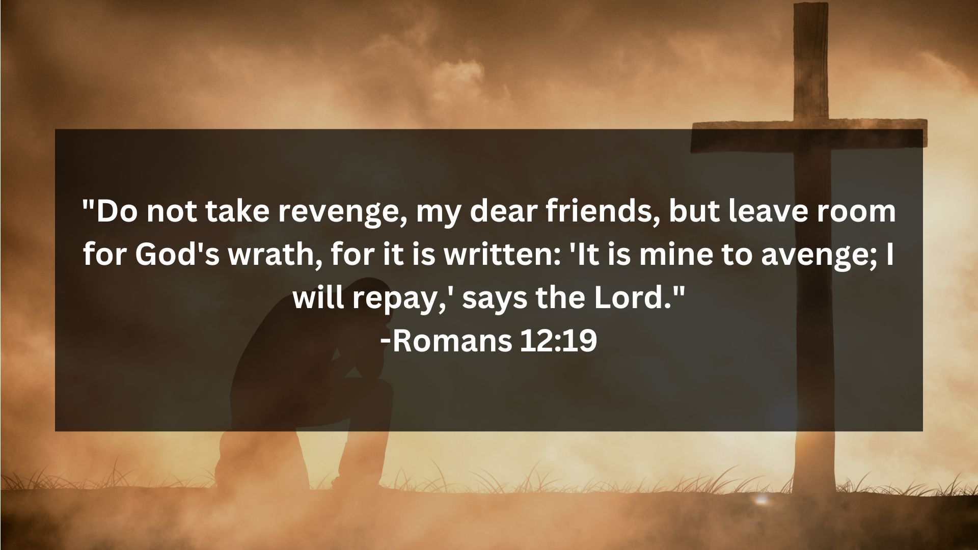 Bible Verses on Leave Vengeance to God