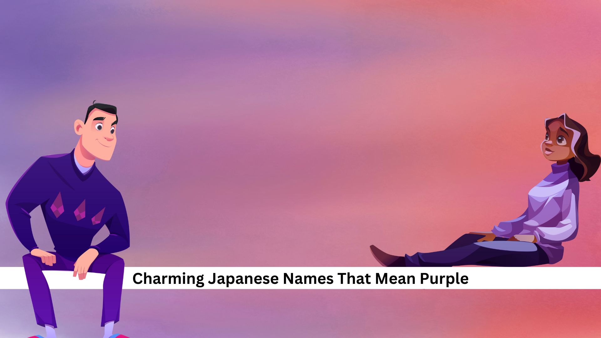 Charming Japanese Names That Mean Purple