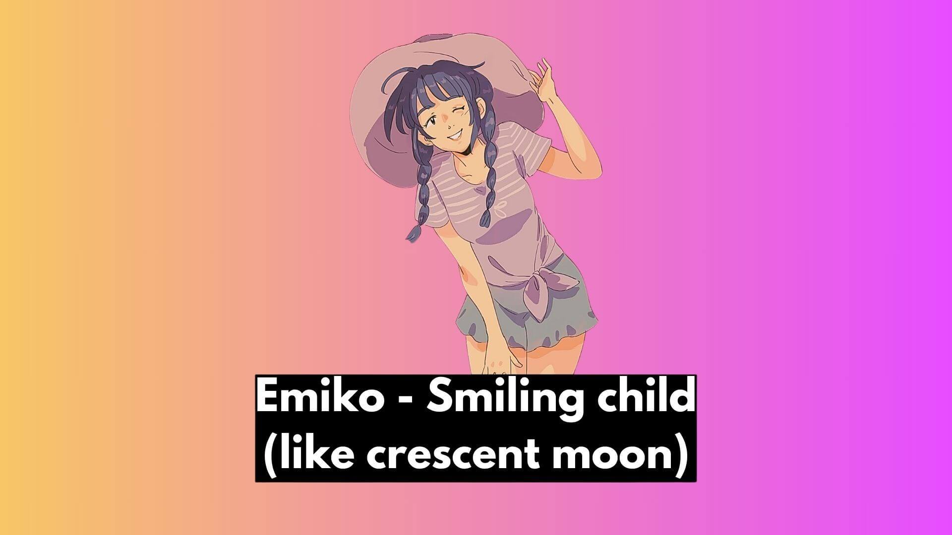 Japanese Girl Names Meaning Moon 