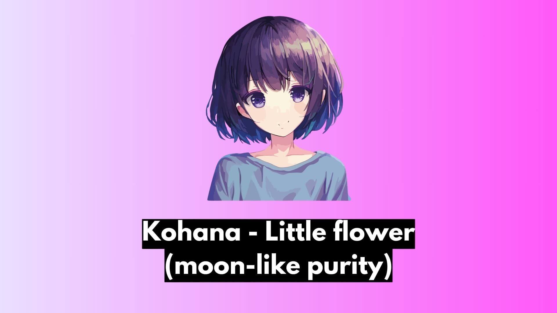 Japanese Girl Names Meaning Moon 