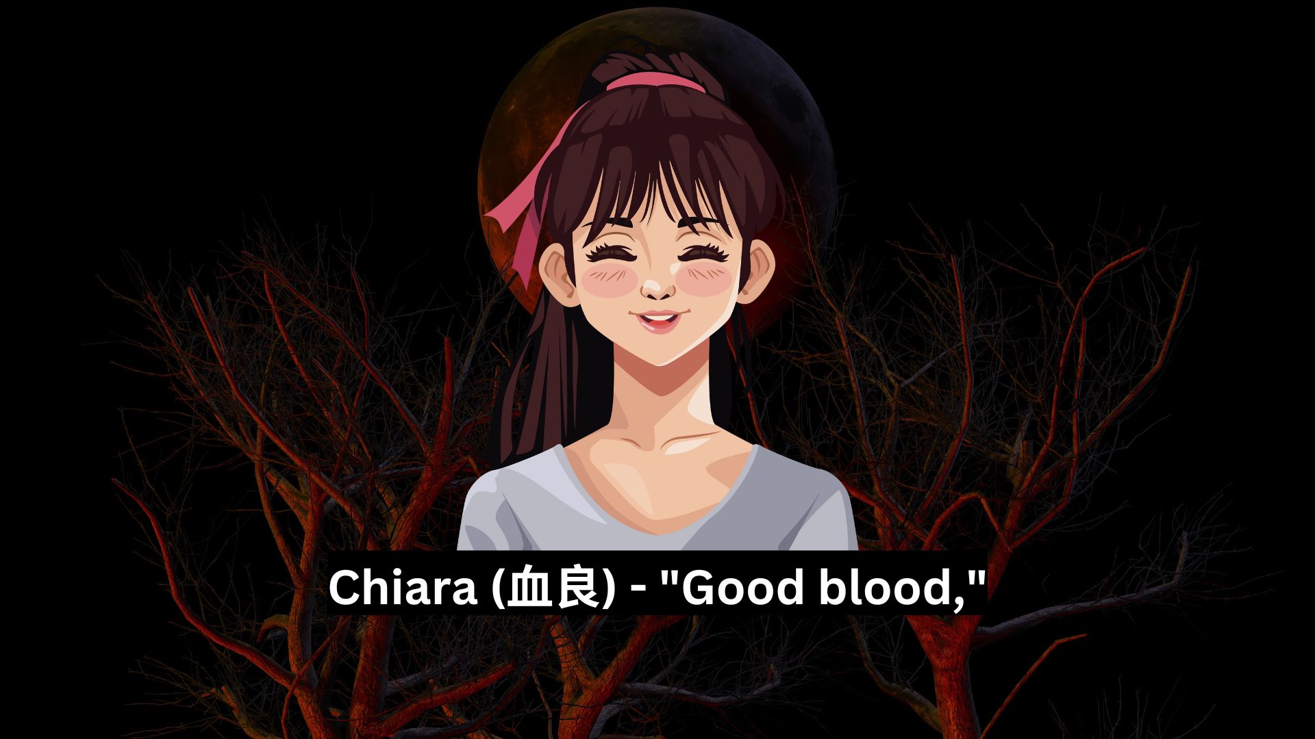 Japanese Girls Names Meaning Blood 