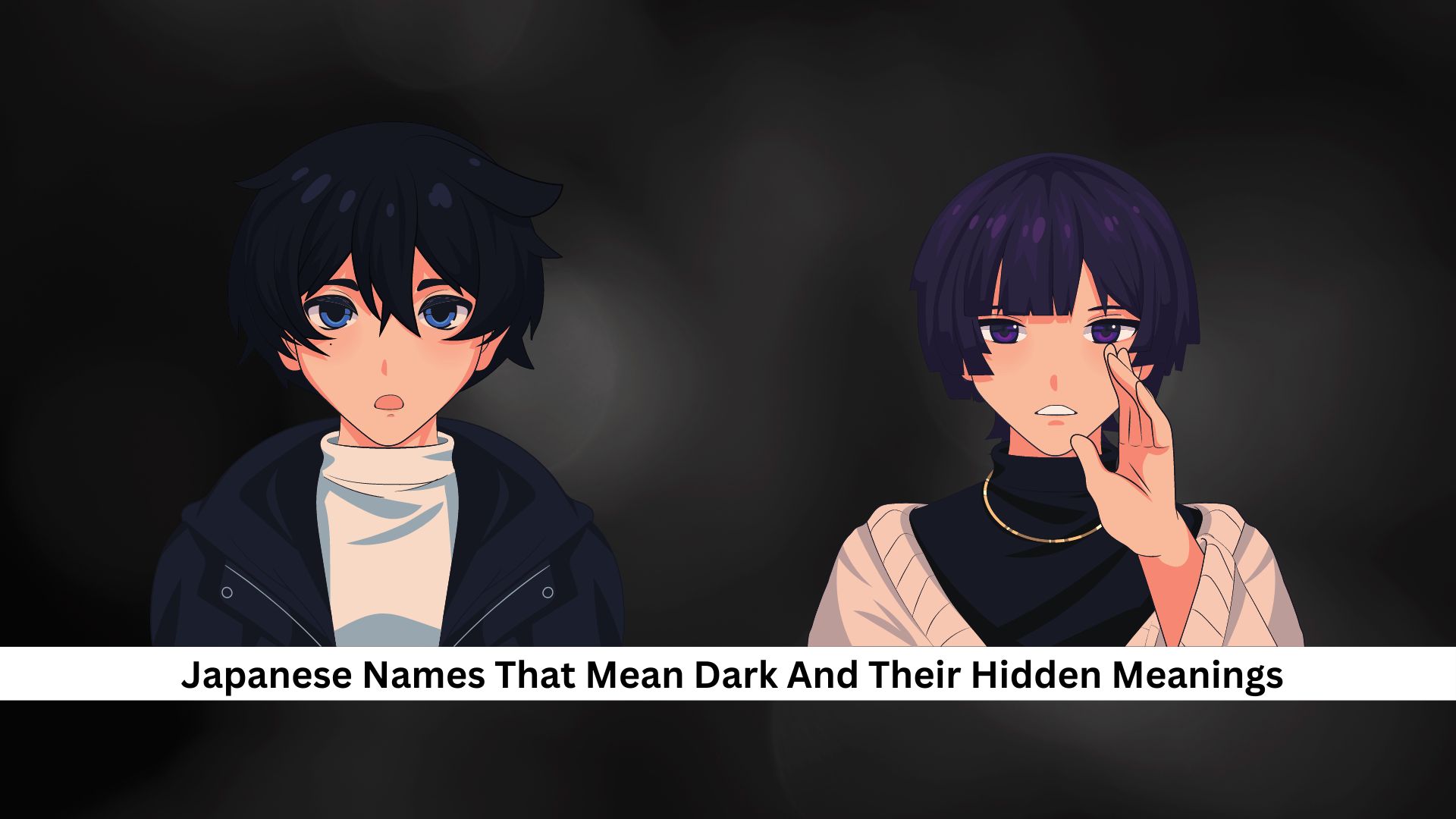 _Japanese Names That Mean Dark And Their Hidden Meanings