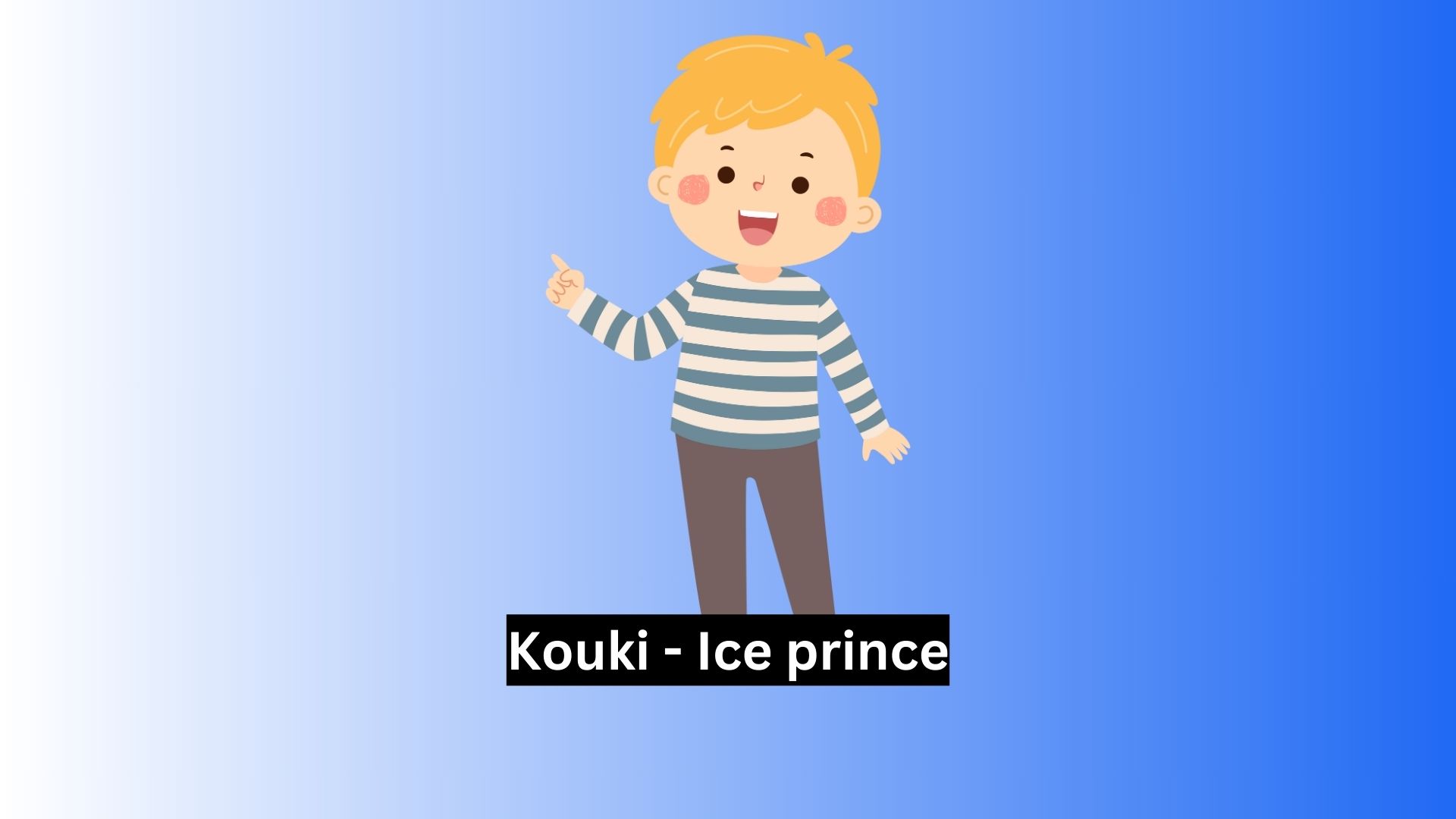 Japanese Names That Mean Ice for Boys 