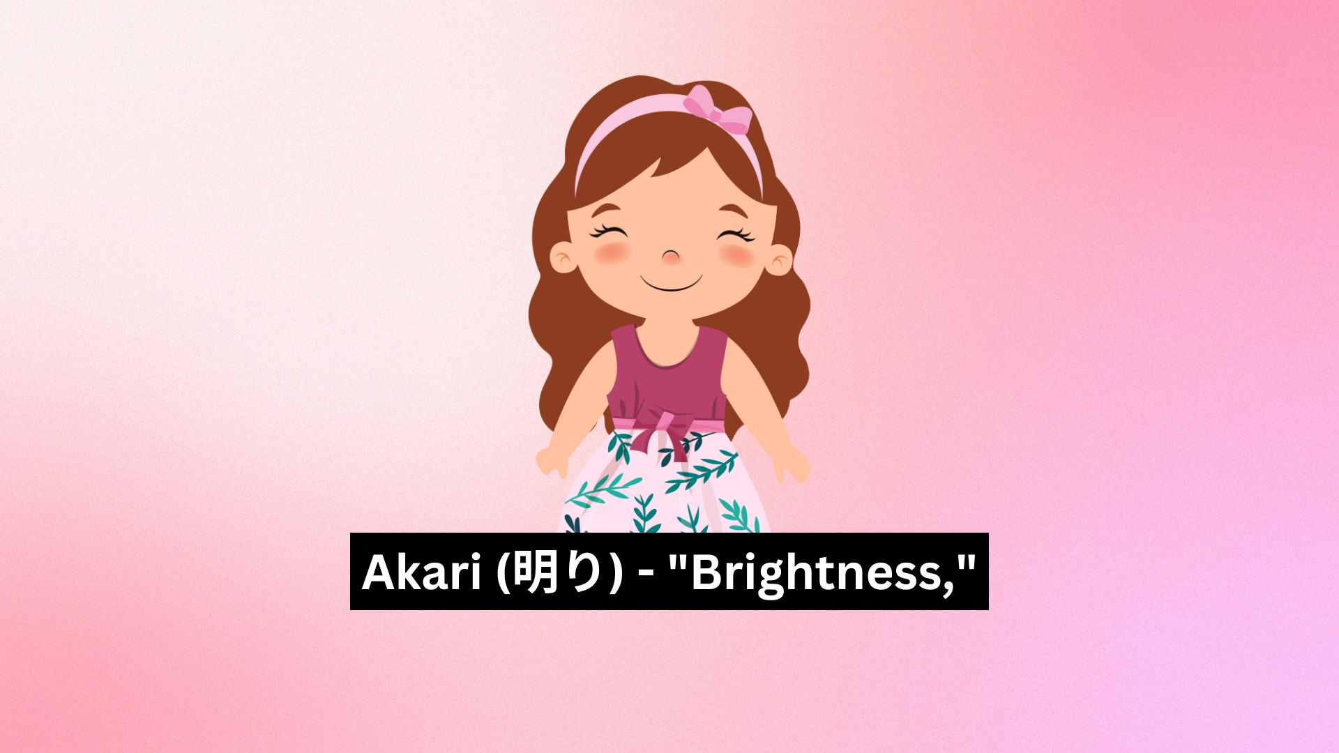 Popular Japanese Girl Names That Mean Pink