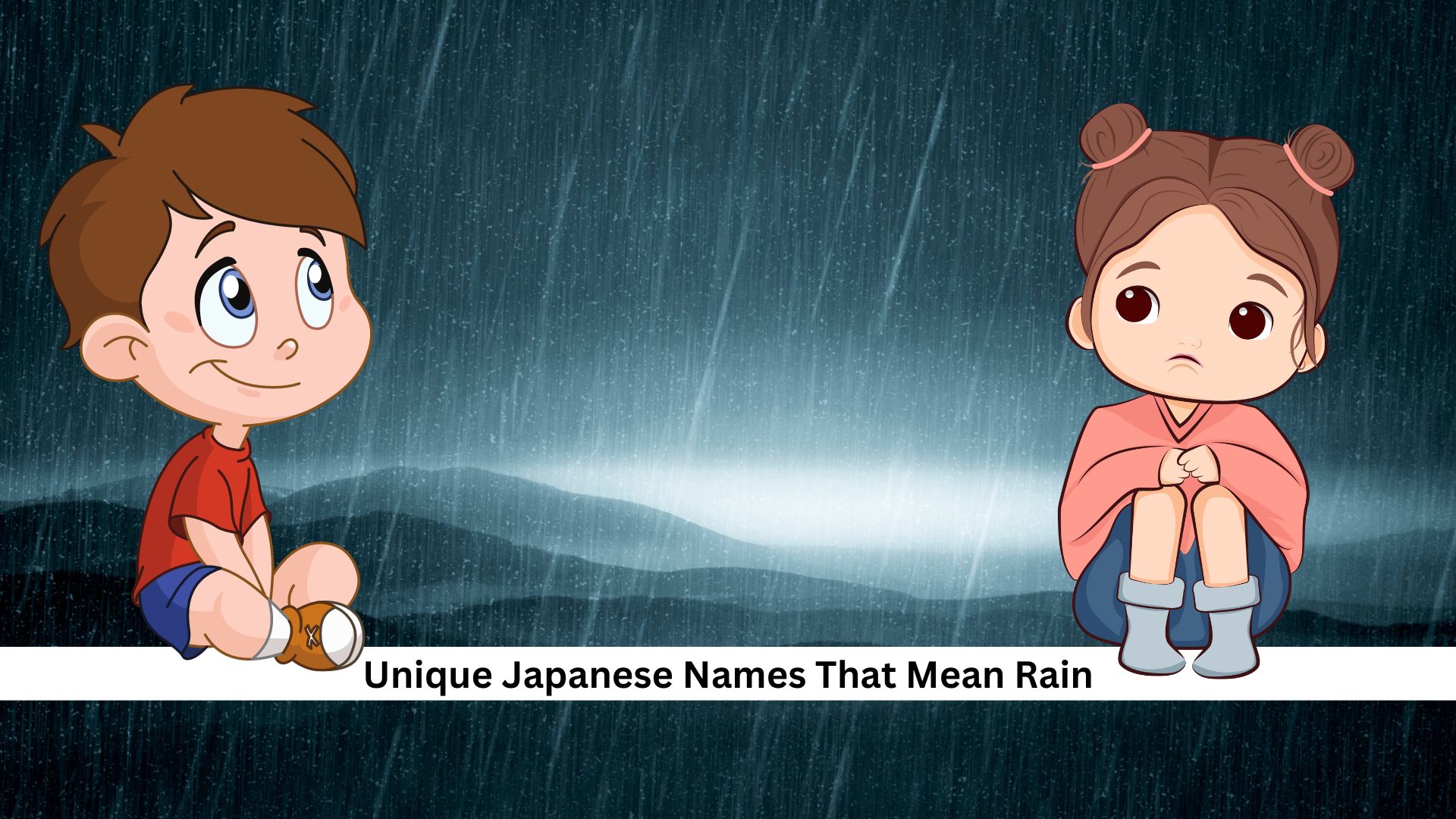 Unique Japanese Names That Mean Rain