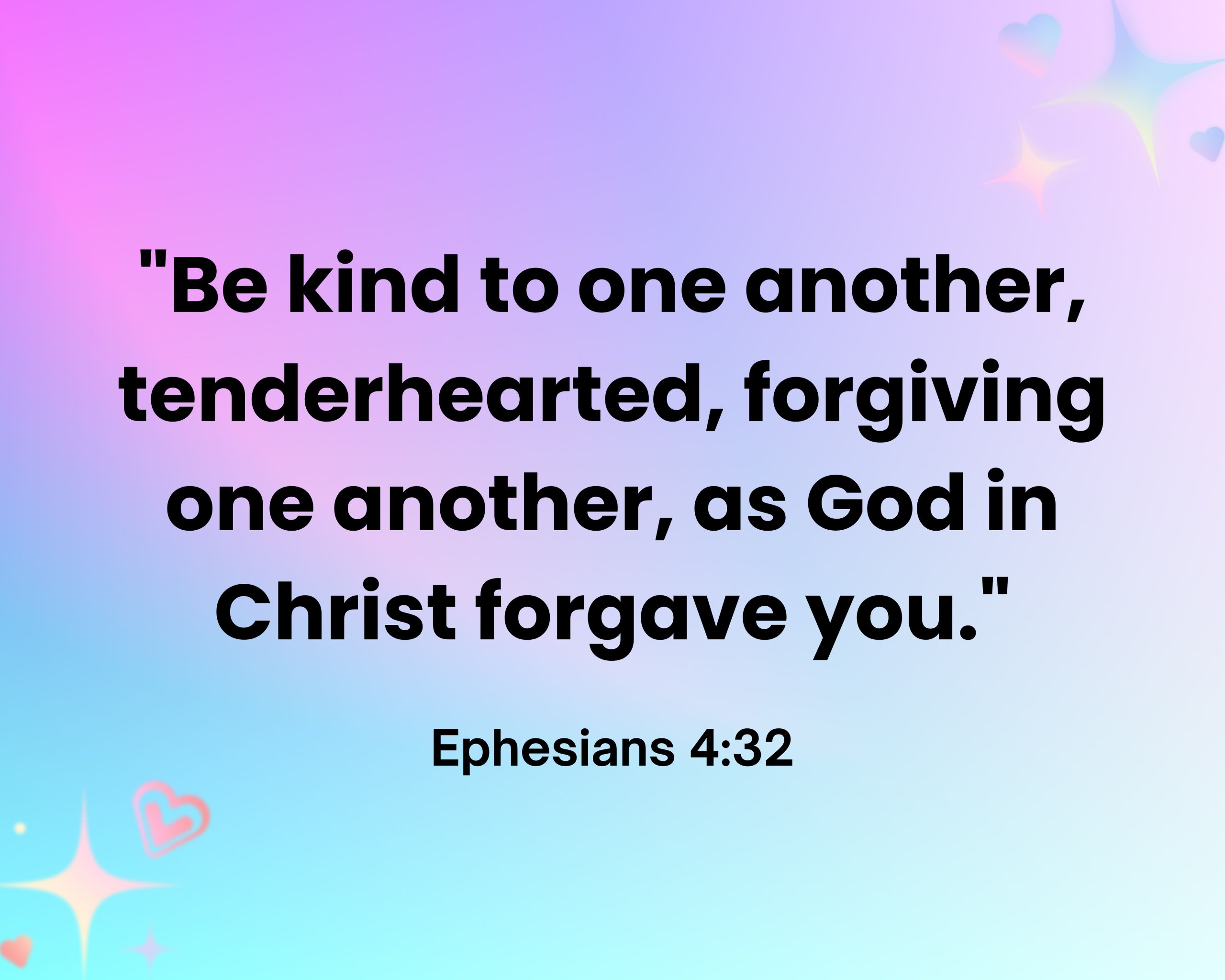 Bible Verses About Love Ephesians 432