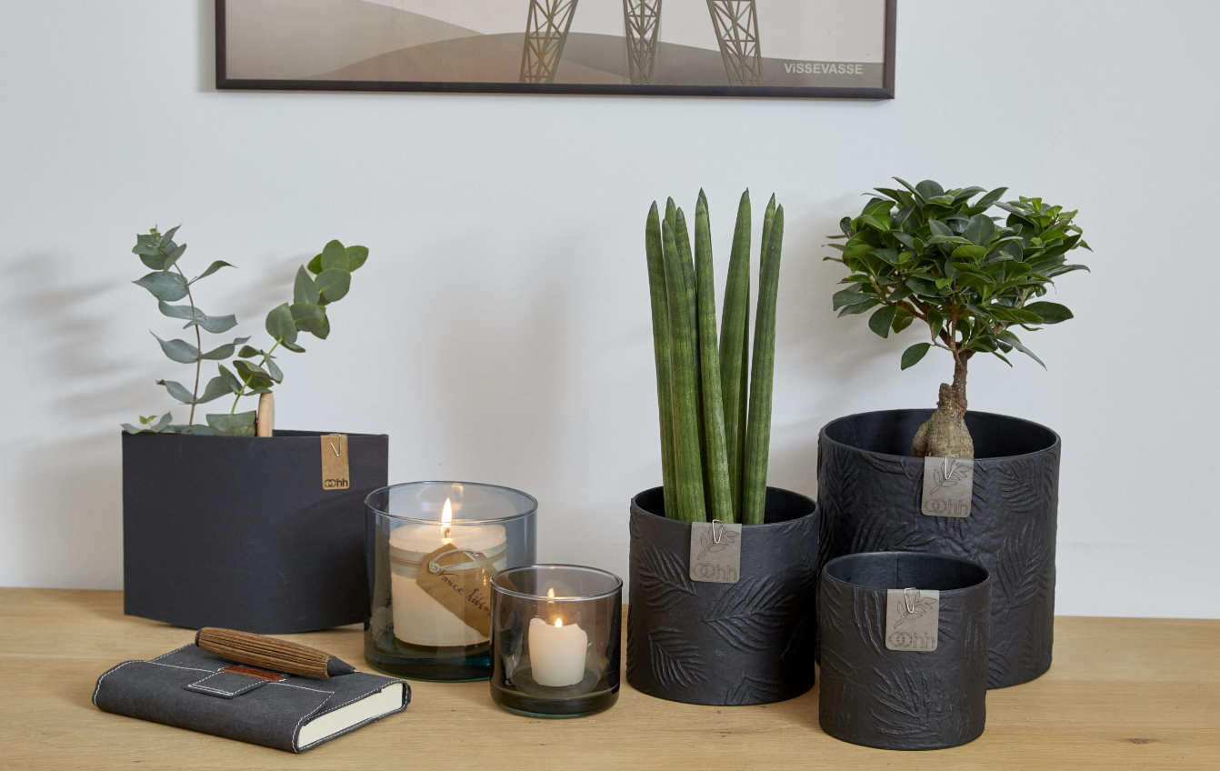 Eco-Friendly Paper Gifts for First Anniversary Recycled Paper Planters