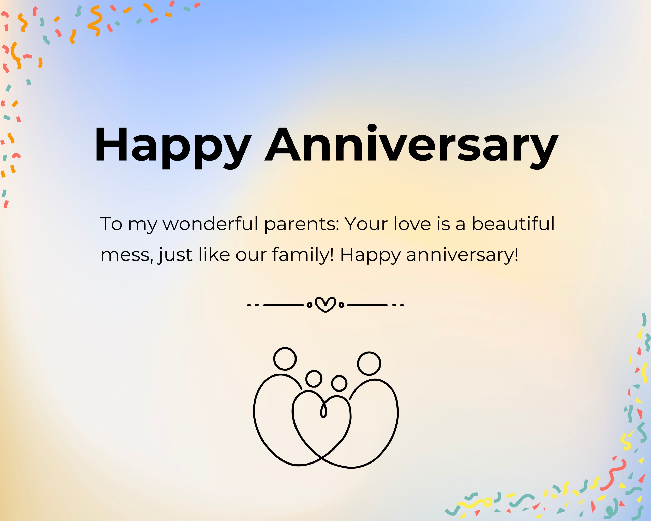 Funny Happy Anniversary Wishes for Parents