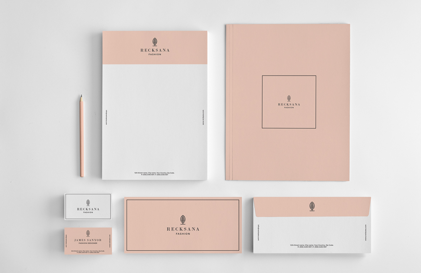 Luxury Paper Gifts for First Anniversary Designer Stationery Set