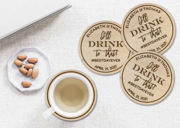 Personalized Drink Coasters