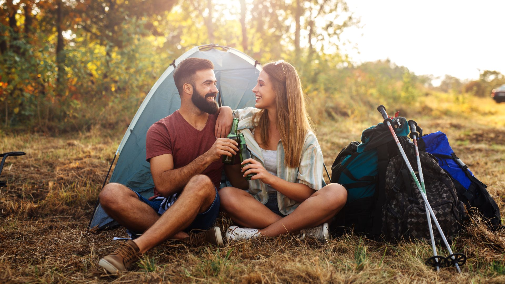 Romantic Anniversary Date Ideas For Couples Camp Outdoors or in Your Backyard