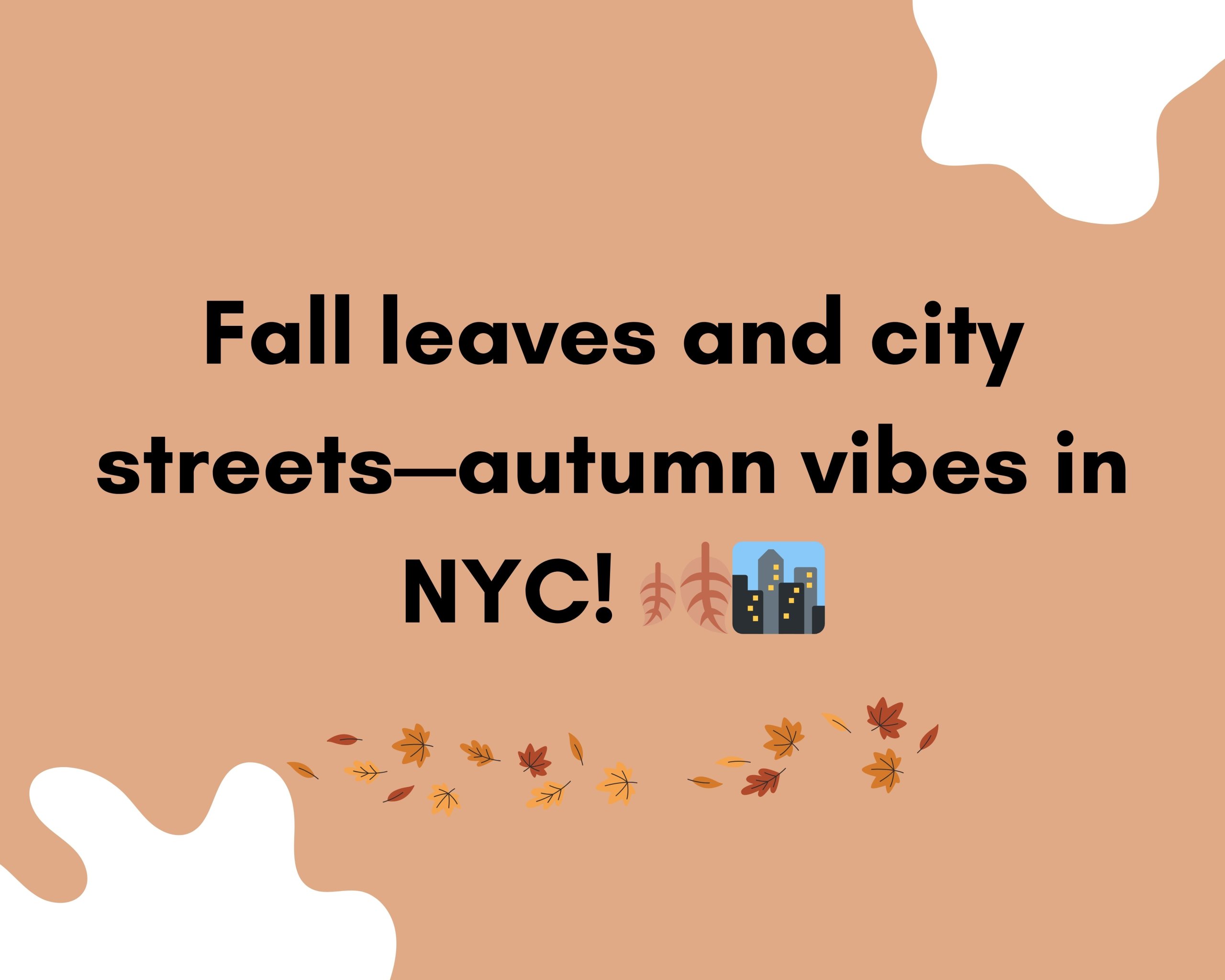 Seasonal NYC Captions