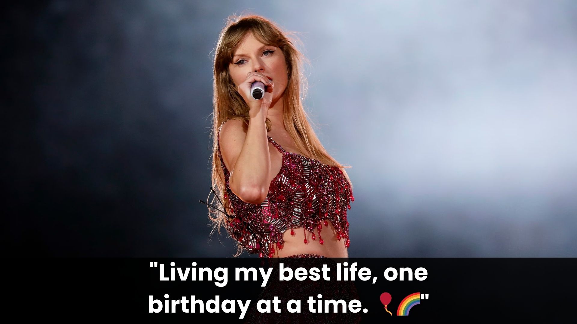 Taylor Swift Lyrics Captions for Birthdays