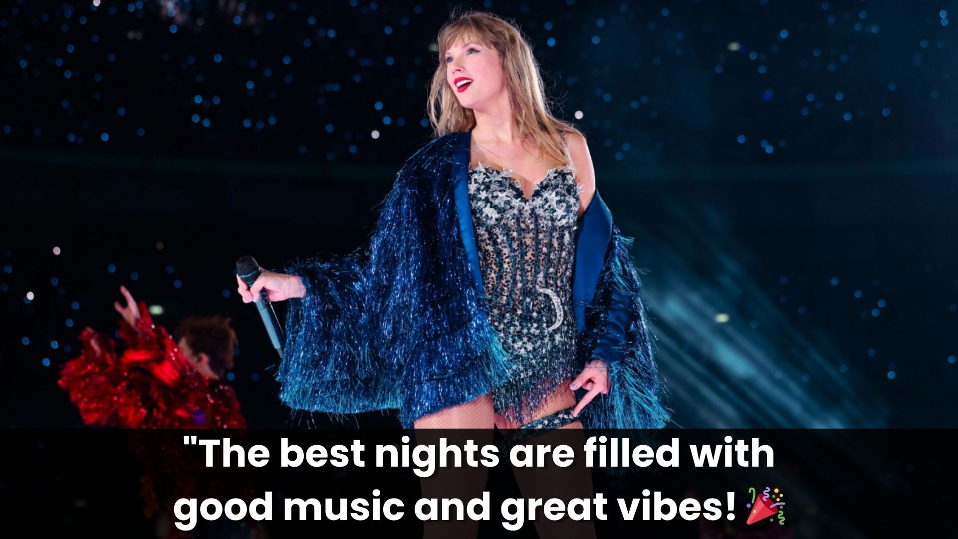 Taylor Swift Lyrics Captions for Concerts and Live Events