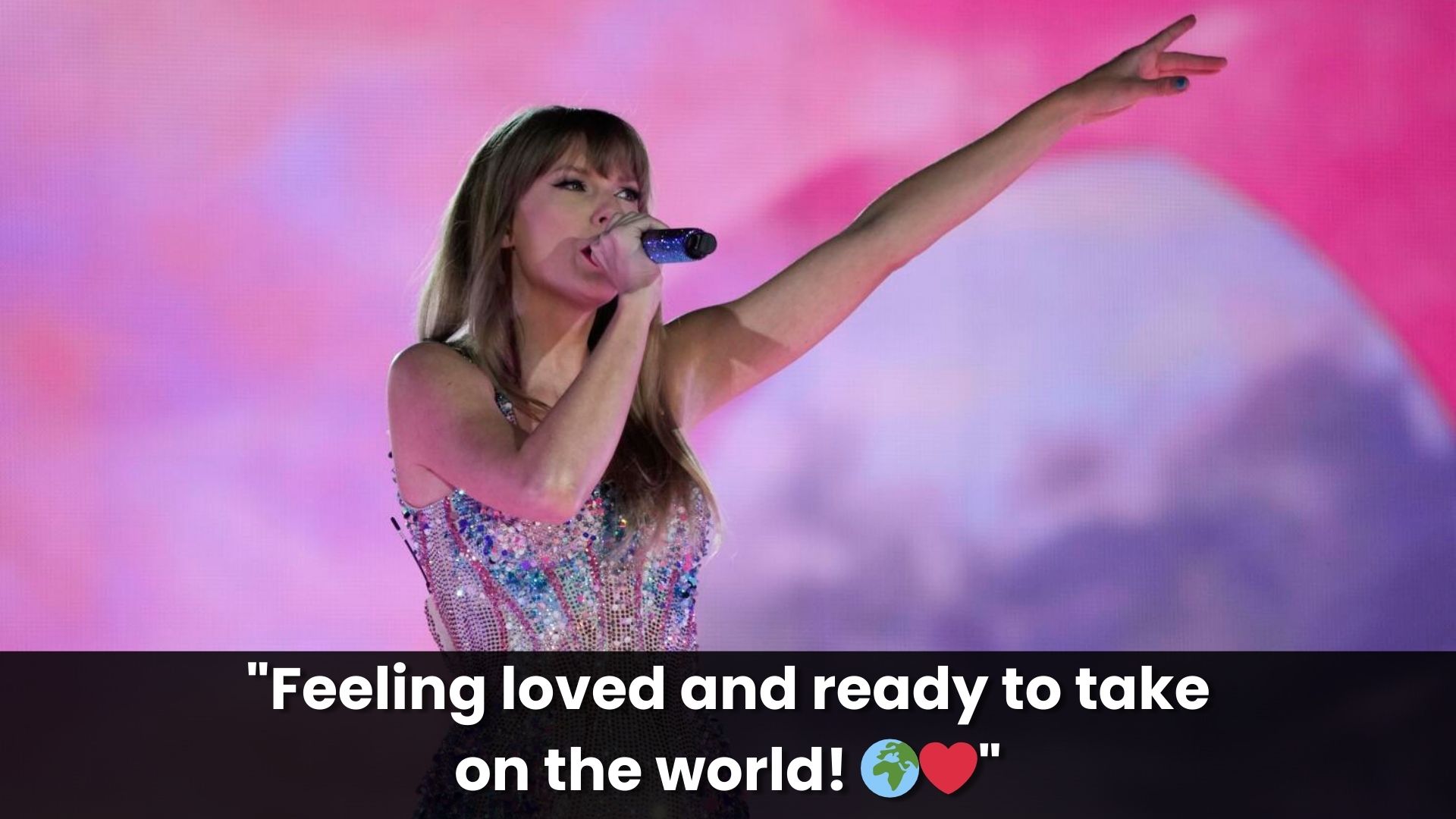 Taylor Swift Lyrics Captions for Feeling Loved