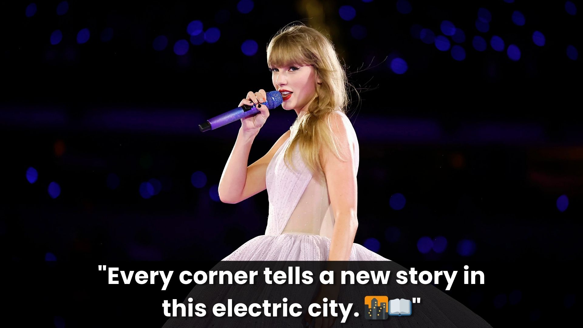 Taylor Swift Lyrics Captions for New York City Adventures