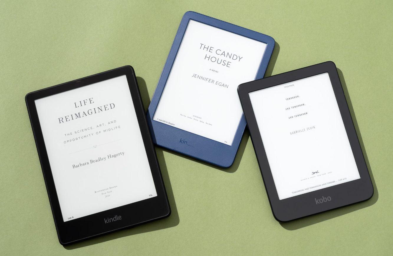 Technology Gifts That Complement the Paper Theme for First Anniversary E-Reader for Digital Books